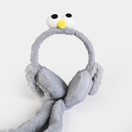 Interactive Moving Ear Plush Winter Earmuffs