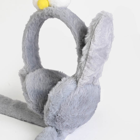 Interactive Moving Ear Plush Winter Earmuffs