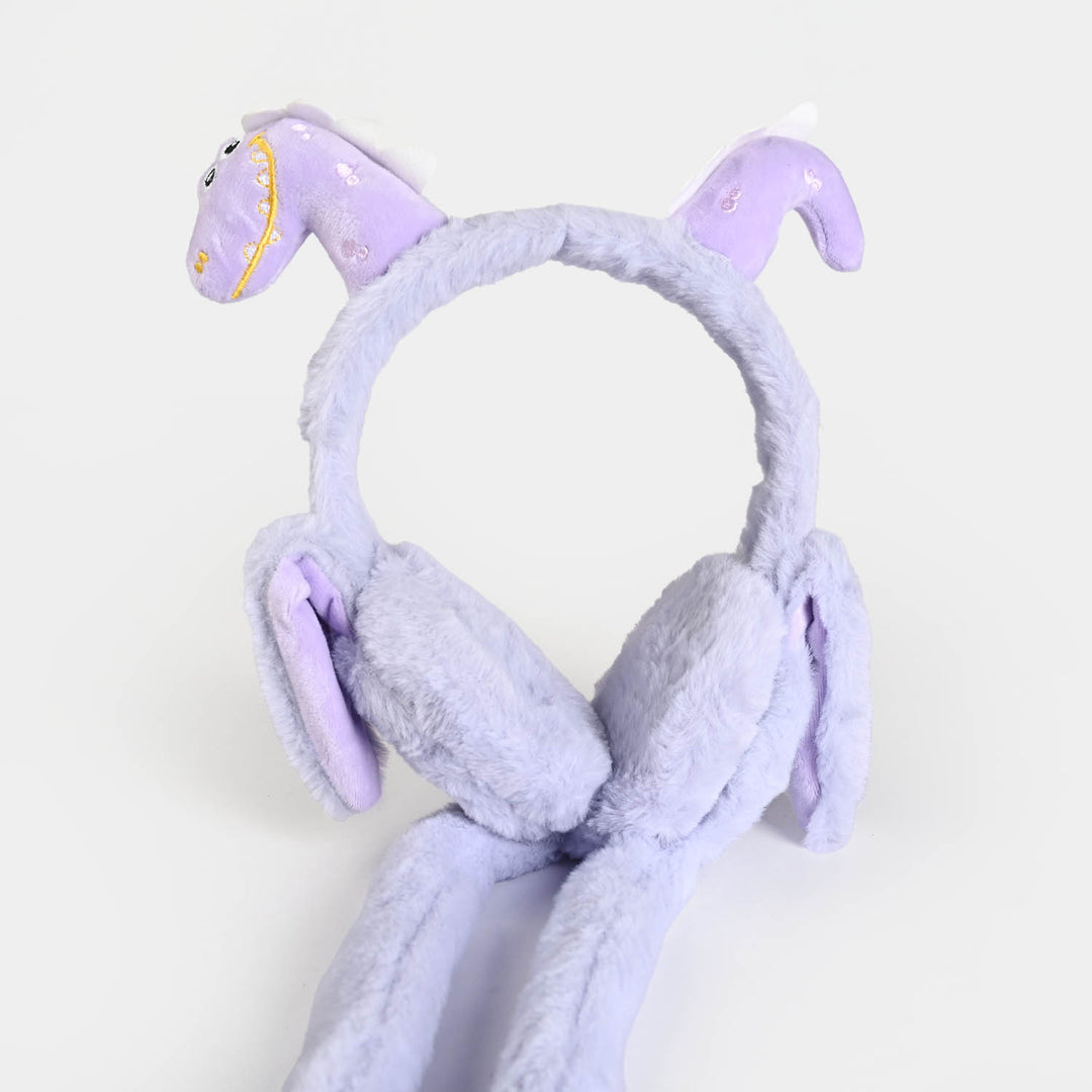 Interactive Moving Ear Plush Winter Earmuffs