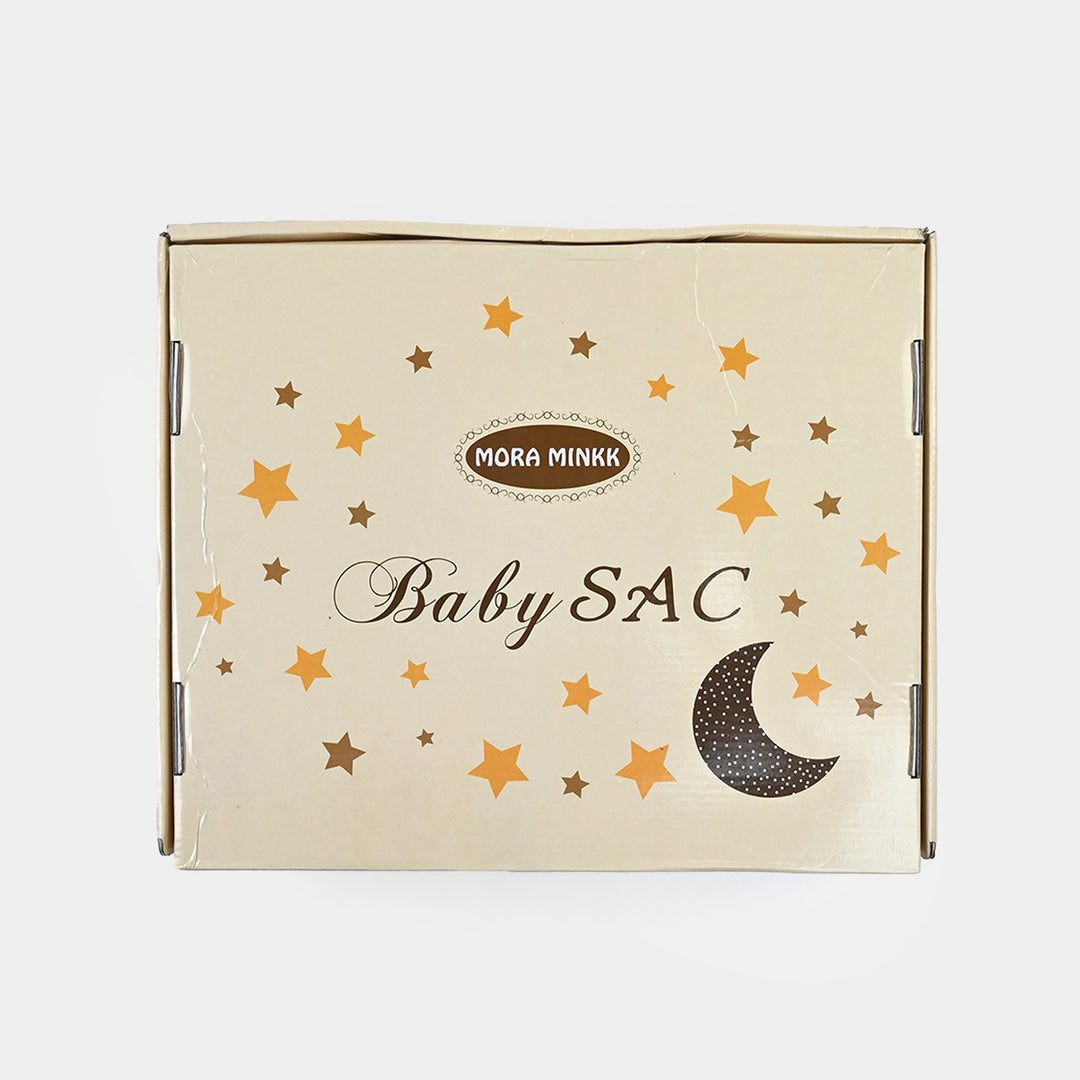 Baby Mora Mink Zipper Plush Blanket