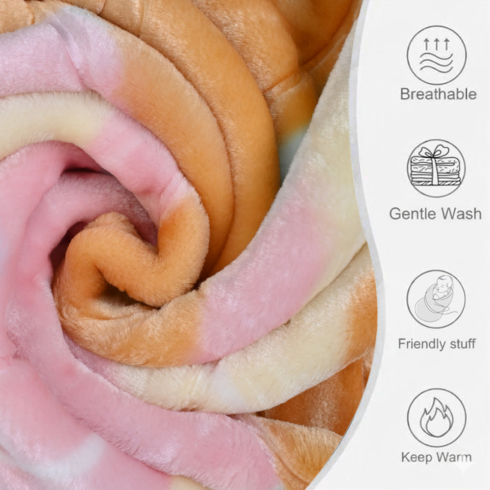 Baby Mora Mink Zipper Plush Blanket