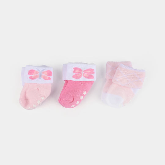 Infant Baby Socks 0-6M-3Pk