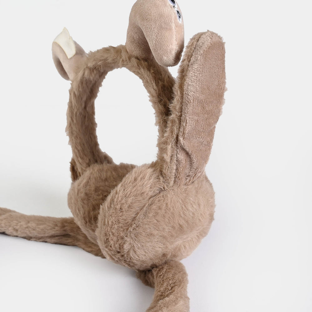 Interactive Moving Ear Plush Winter Earmuffs