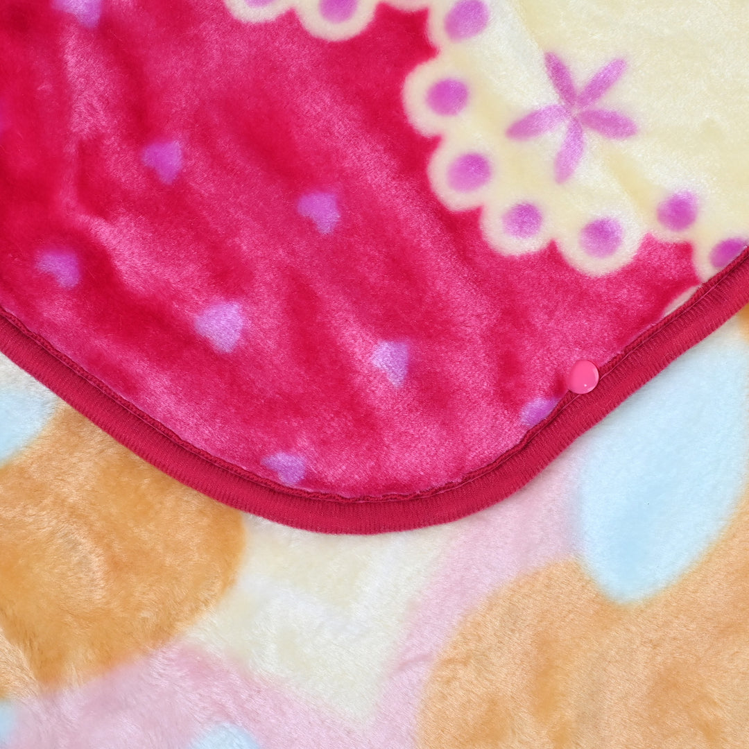 Baby Mora Mink Zipper Plush Blanket