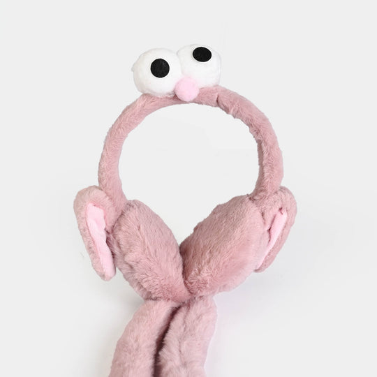 Interactive Moving Ear Plush Winter Earmuffs