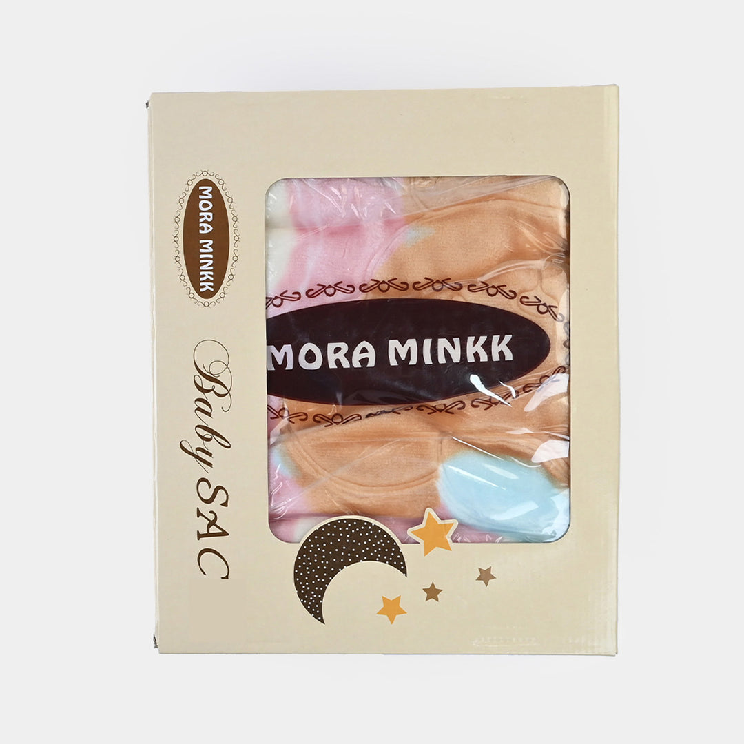 Baby Mora Mink Zipper Plush Blanket