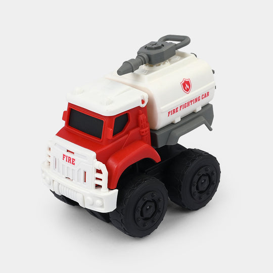 Friction Powered Toy Vehicle
