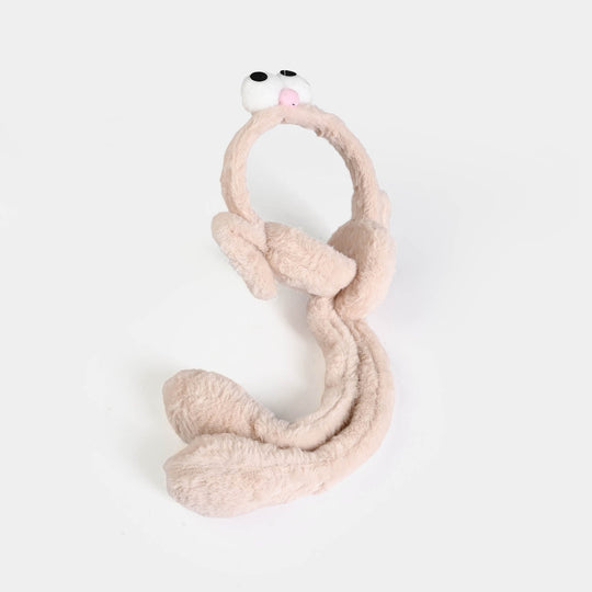 Interactive Moving Ear Plush Winter Earmuffs
