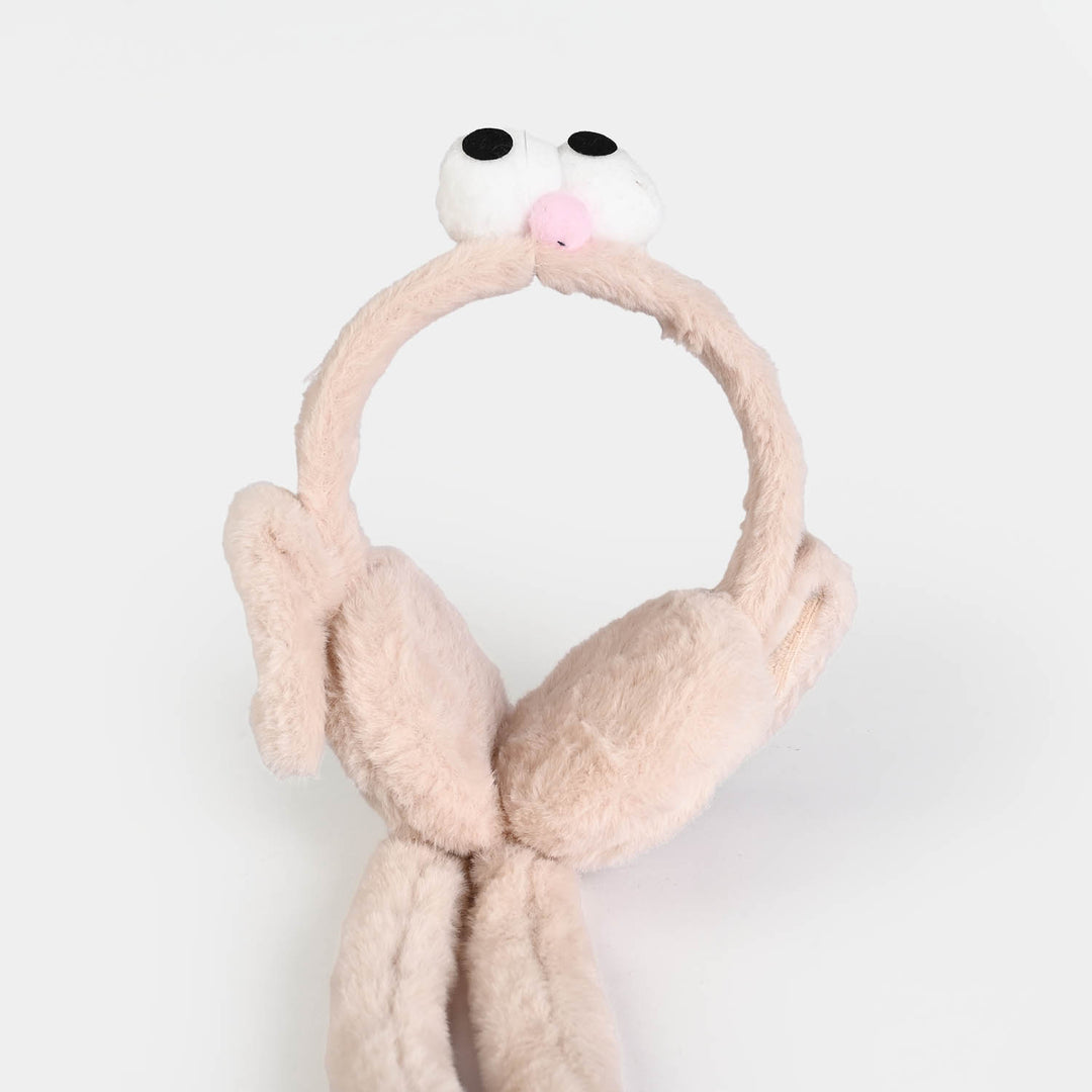 Interactive Moving Ear Plush Winter Earmuffs