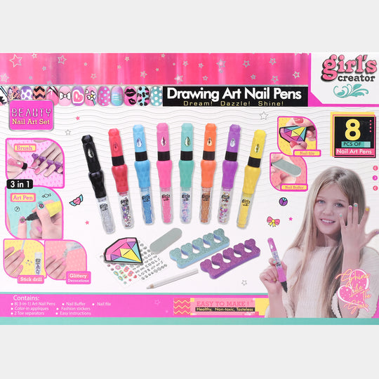 Drawing Art Nail Pens For Kids