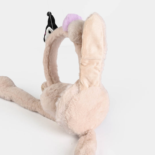 Interactive Moving Ear Plush Winter Earmuffs