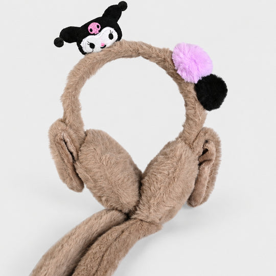 Interactive Moving Ear Plush Winter Earmuffs