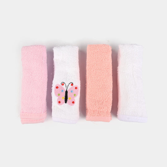 Embroidered Baby Face Towels – Soft Cotton Washcloths