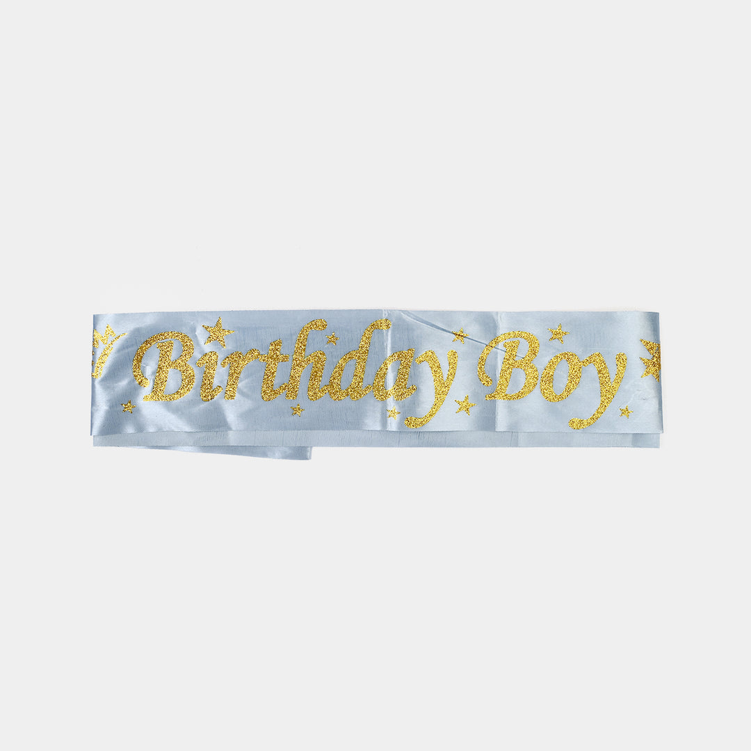Birthday Boy Celebration Sash