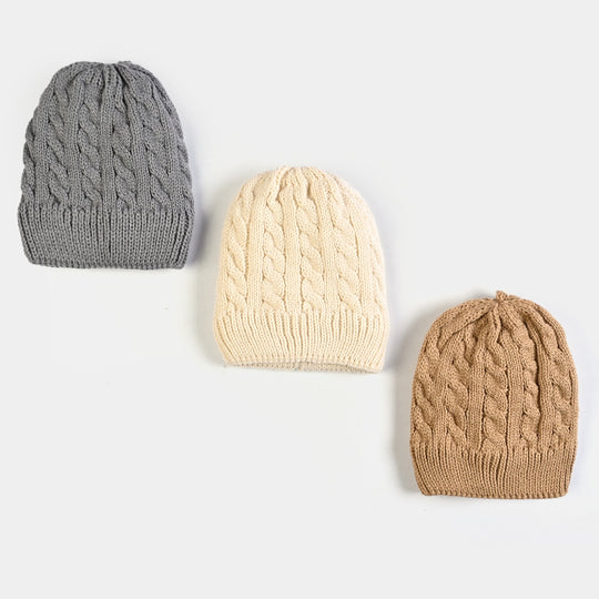 Cap Wool Pack Of 3 YB-20