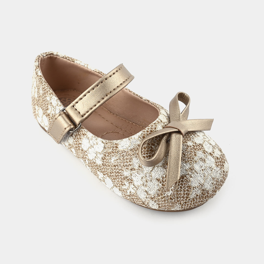 Girls Pumps 11-47-Golden
