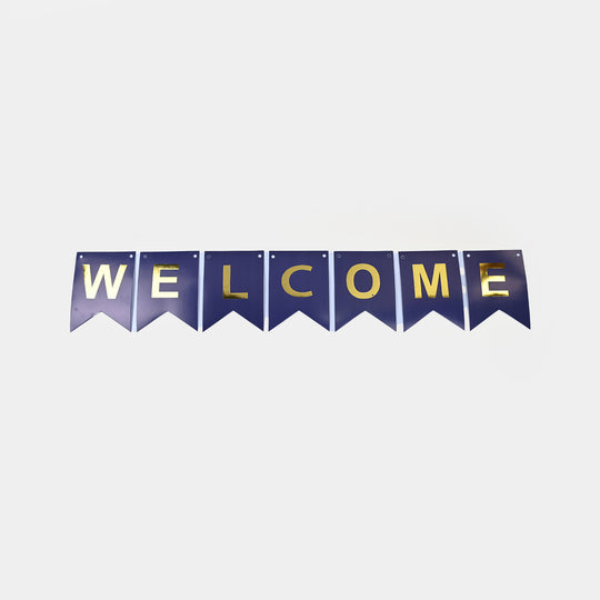 Welcome Letter Banner Decoration
