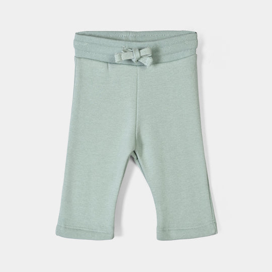 Infant Girls Fleece 2 Piece Suit Little Me - Sage Green