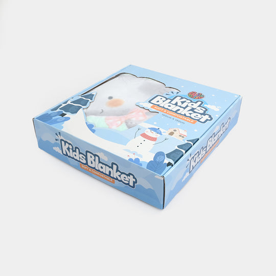 Elephant Aqua Green Baby Blanket | 100x130