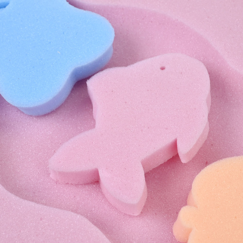 Soft Baby Bath Sponge Set