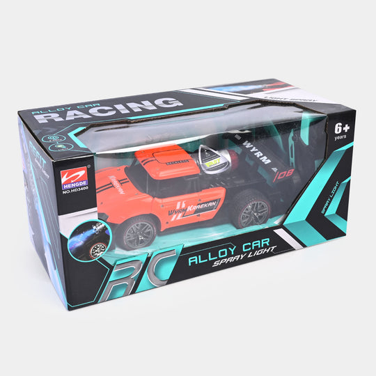 Remote Control Spray Model Car | Orange
