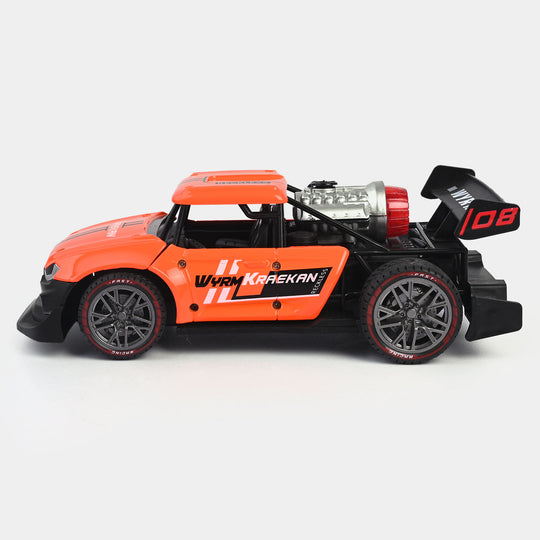 Remote Control Spray Model Car | Orange