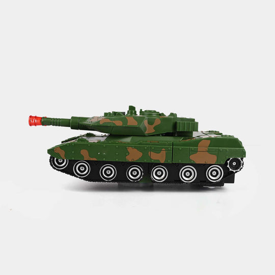 Transformation Combat Tank With Light and Sound