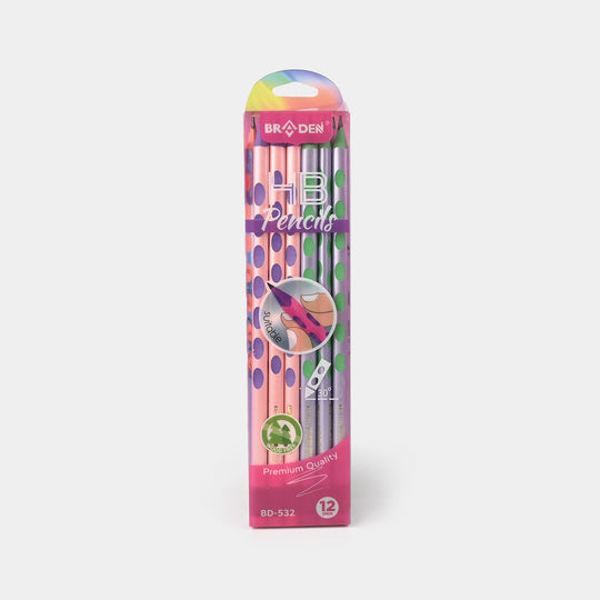 Braden HB Pencils – Pack of 12