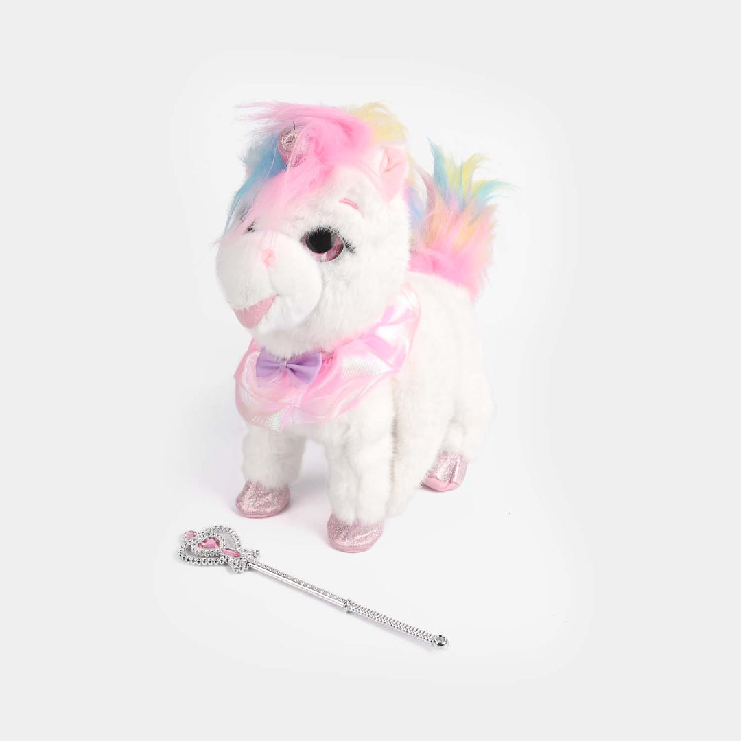 Electronic Walking & Sound Plush Toy