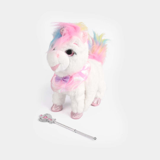 Electronic Walking & Sound Plush Toy