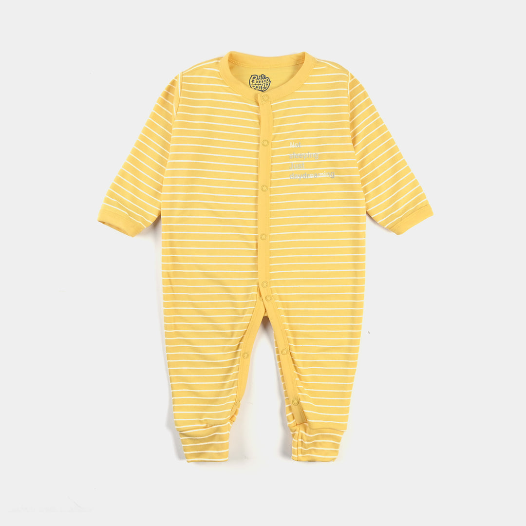 Pack Of 3 Infant Unisex Cotton Rompers Open Feet
