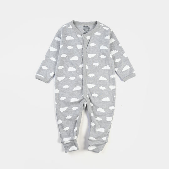 Pack Of 3 Infant Unisex Cotton Rompers Open Feet