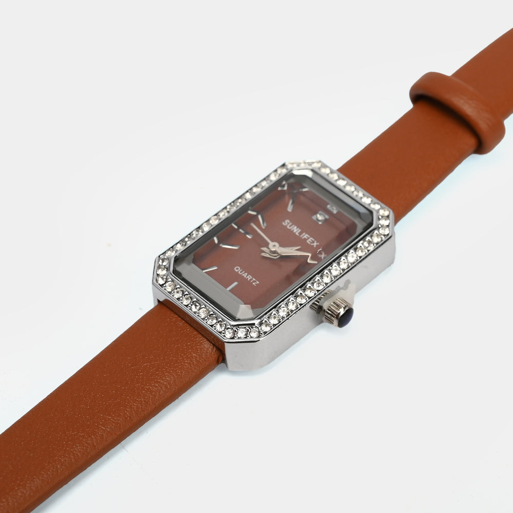 Modern Elegance Square Dial Watch