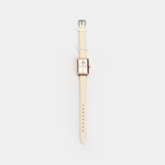 Modern Elegance Square Dial Watch