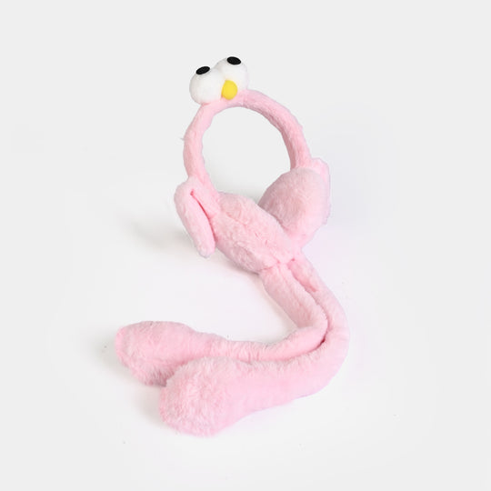 Interactive Moving Ear Plush Winter Earmuffs