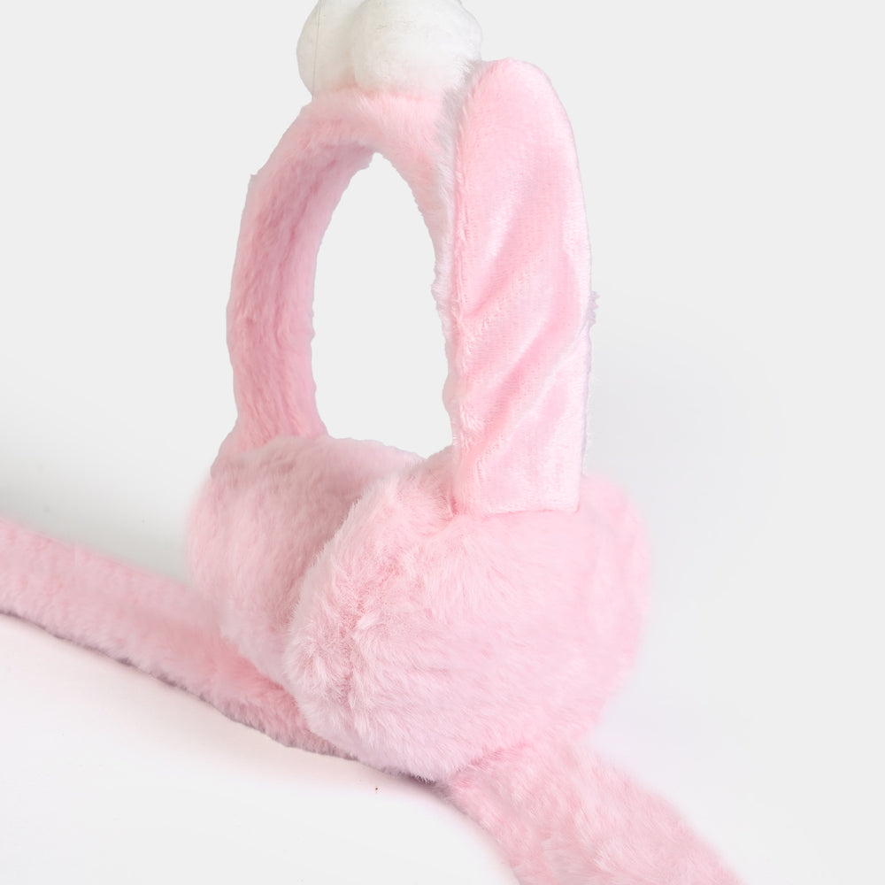 Interactive Moving Ear Plush Winter Earmuffs