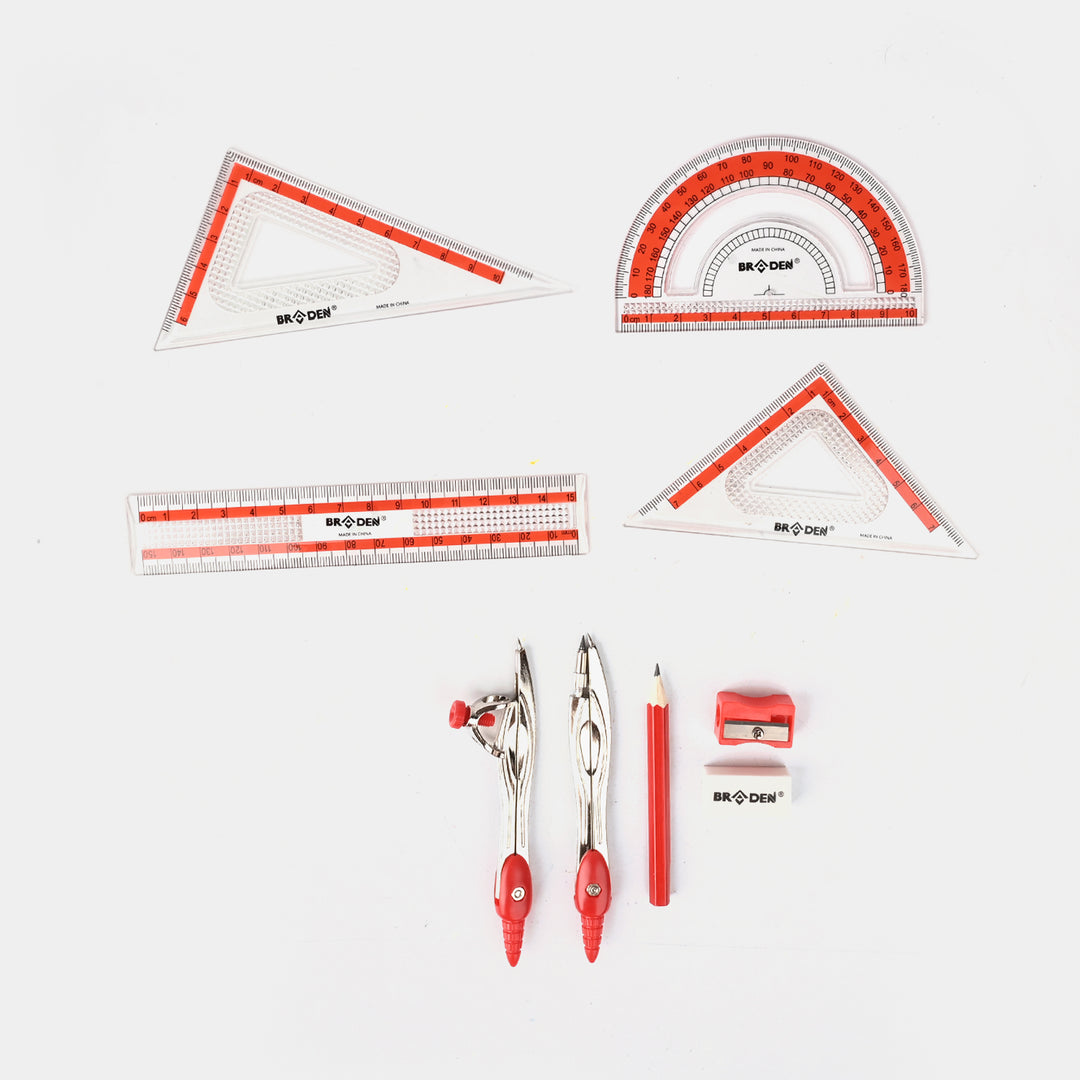 Braden Geometry Tool Set with Storage Box