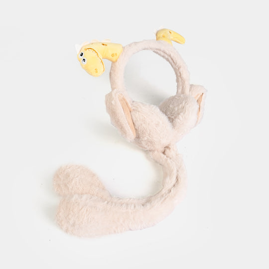 Interactive Moving Ear Plush Winter Earmuffs
