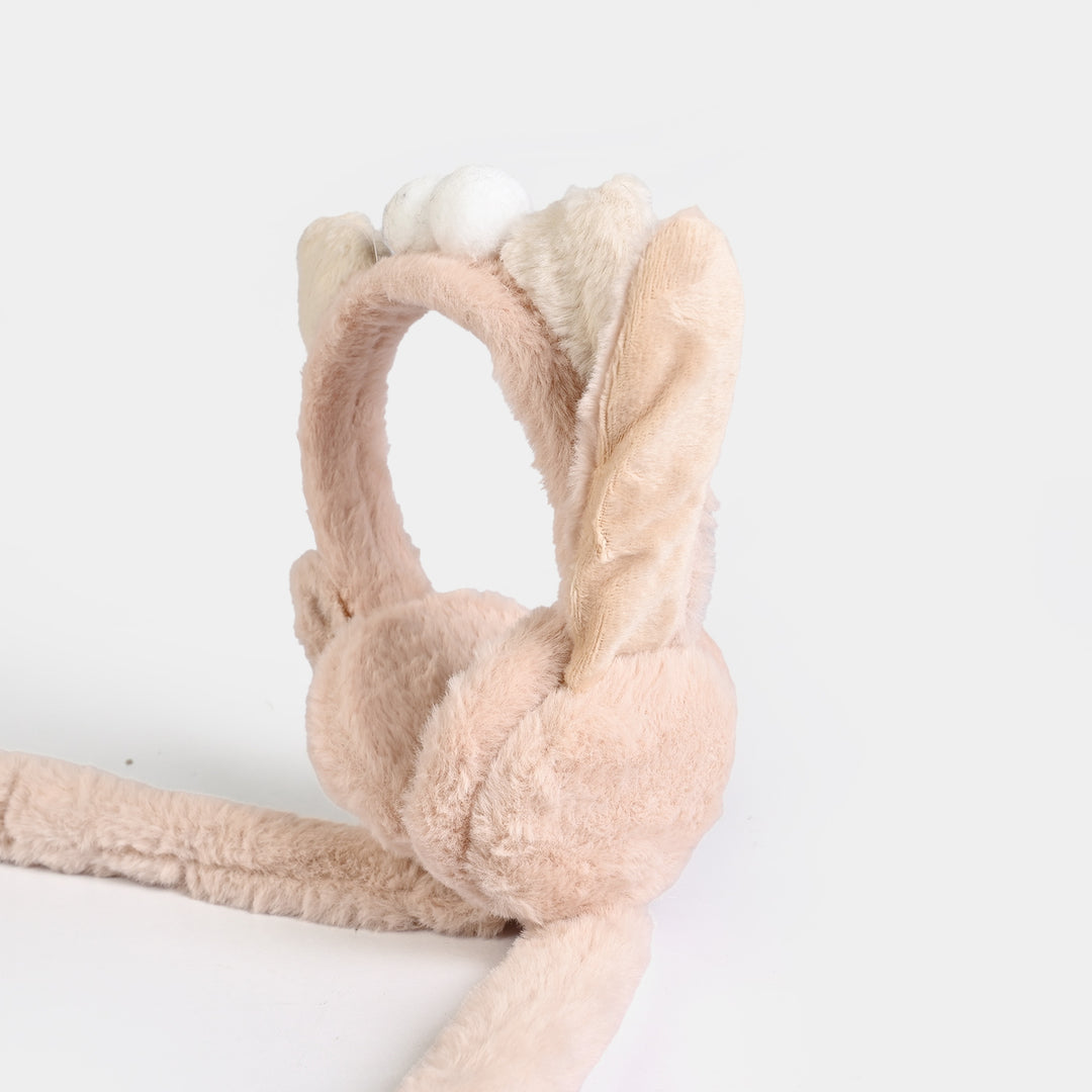 Interactive Moving Ear Plush Winter Earmuffs