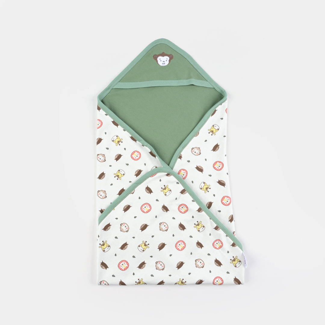 Infant Unisex Cotton Wrapping Sheet | 0M+