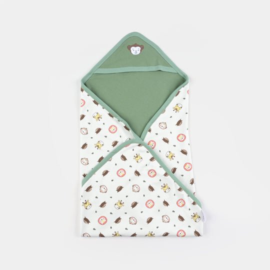 Infant Unisex Cotton Wrapping Sheet | 0M+