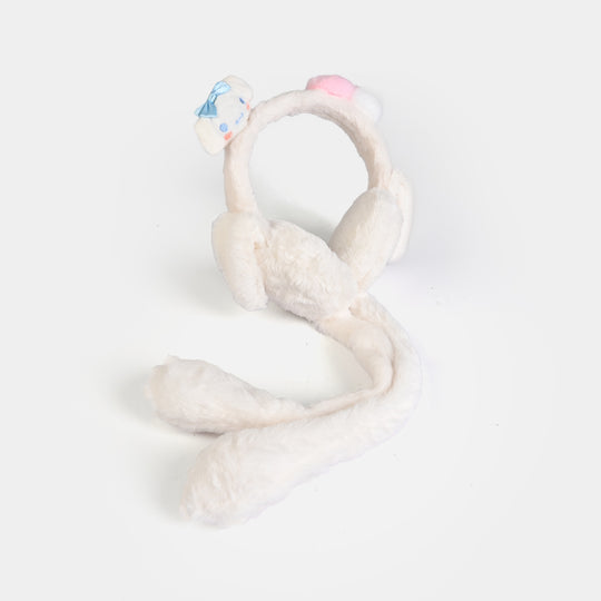Interactive Moving Ear Plush Winter Earmuffs