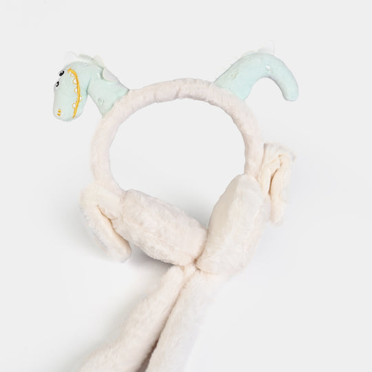 Interactive Moving Ear Plush Winter Earmuffs