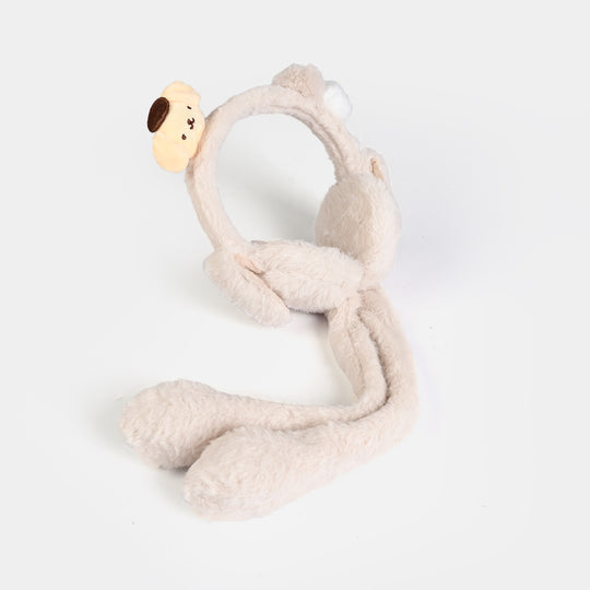 Interactive Moving Ear Plush Winter Earmuffs
