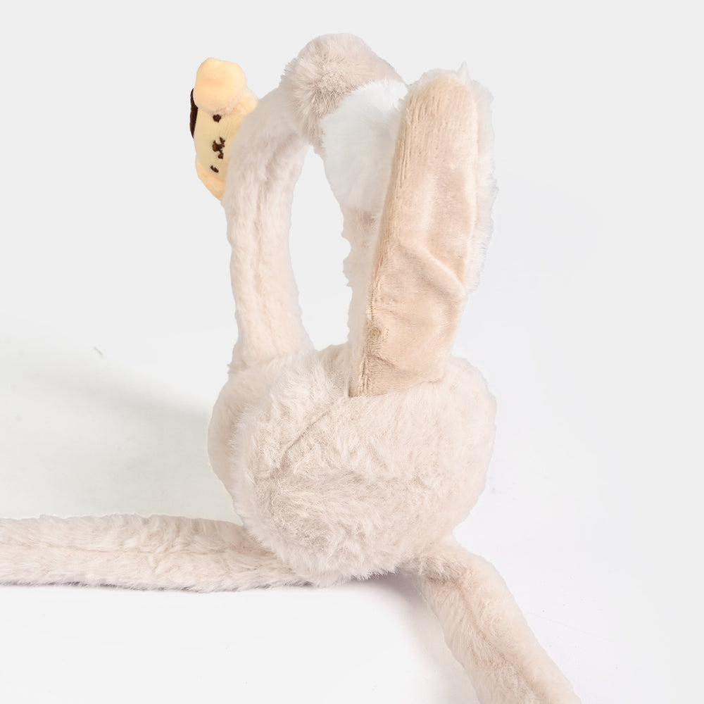 Interactive Moving Ear Plush Winter Earmuffs