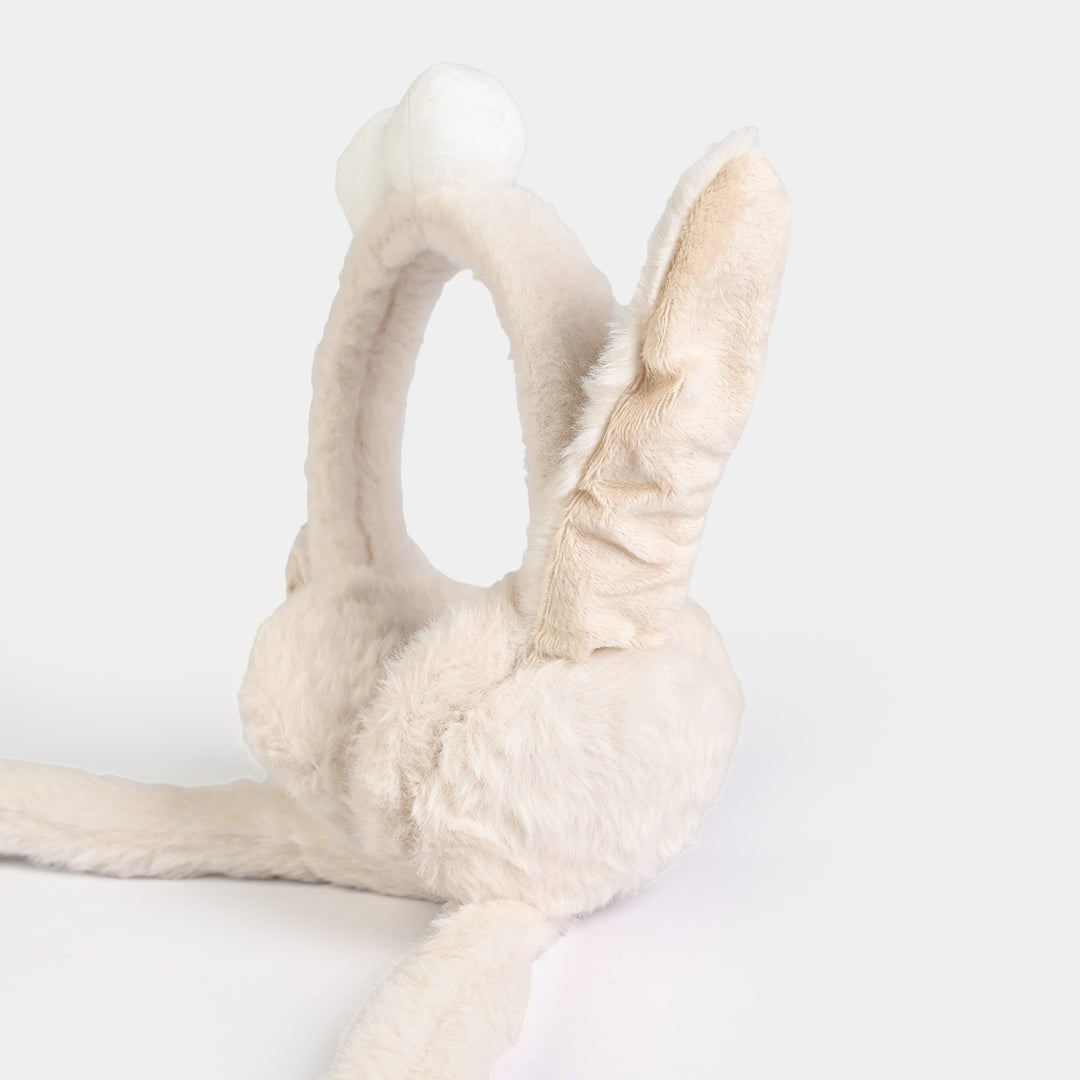 Interactive Moving Ear Plush Winter Earmuffs