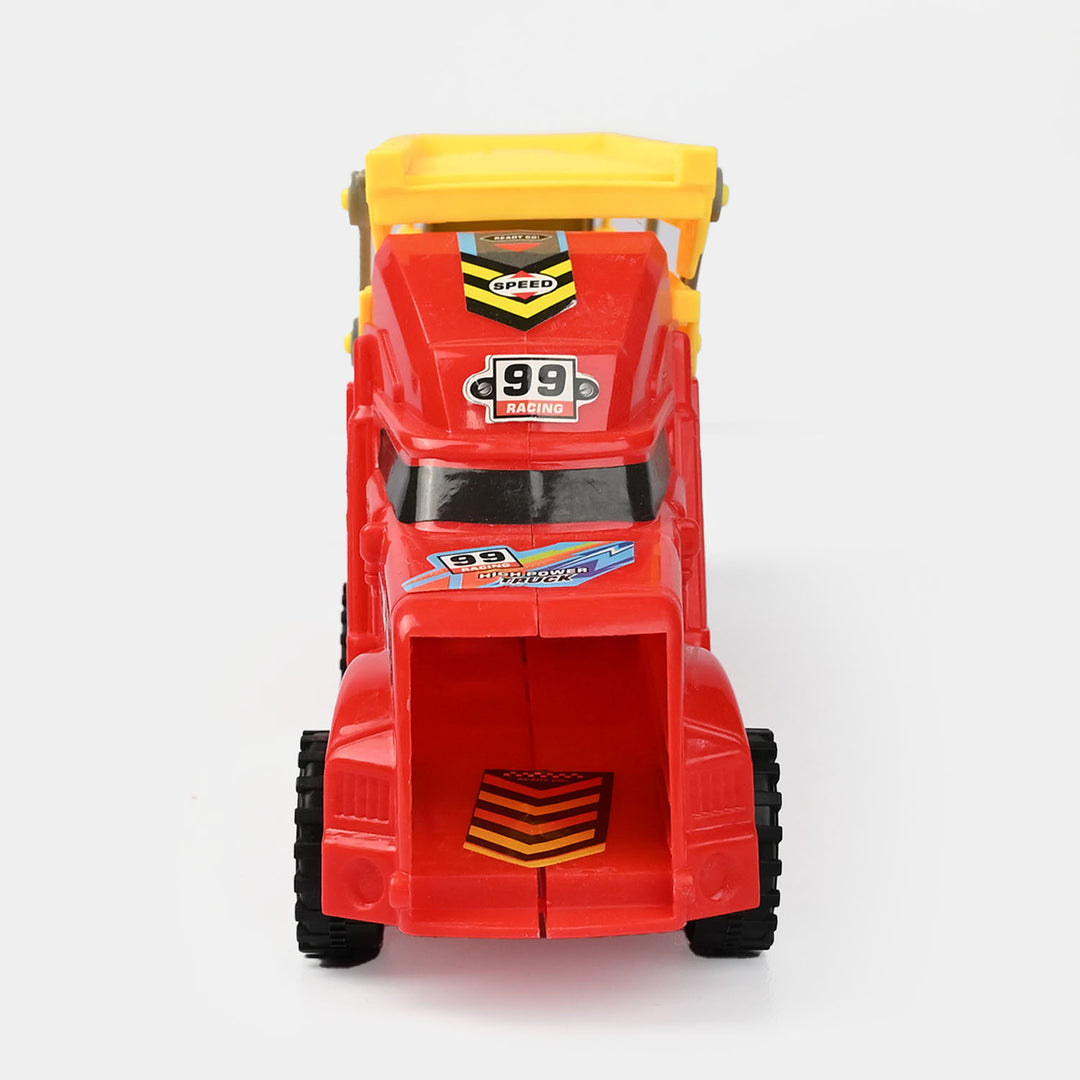 Track Truck Racing Series – Folding Ejection Storage Truck Toy Set for Kids