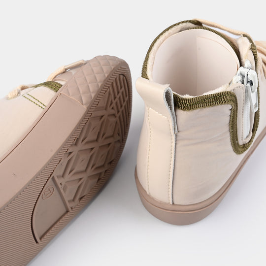 Girls Boots 30405-BEIGE