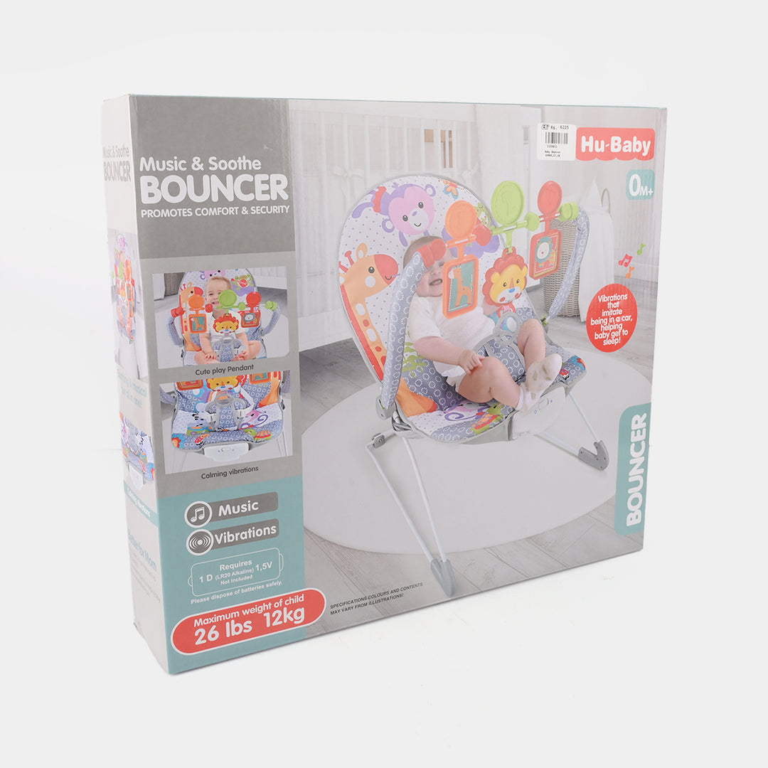 Comfort Vibration Baby Bouncer With Music