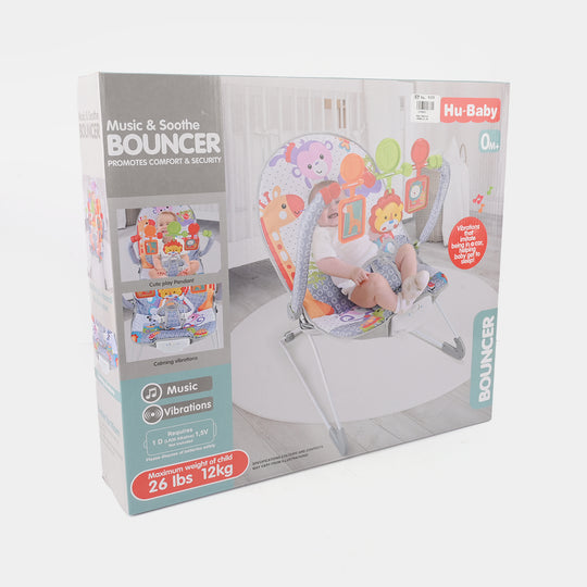 Comfort Vibration Baby Bouncer With Music